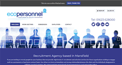 Desktop Screenshot of ecopersonnel.co.uk