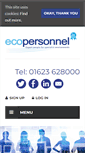 Mobile Screenshot of ecopersonnel.co.uk